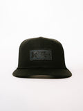 BLACK PATCH MESH SNAPBACK