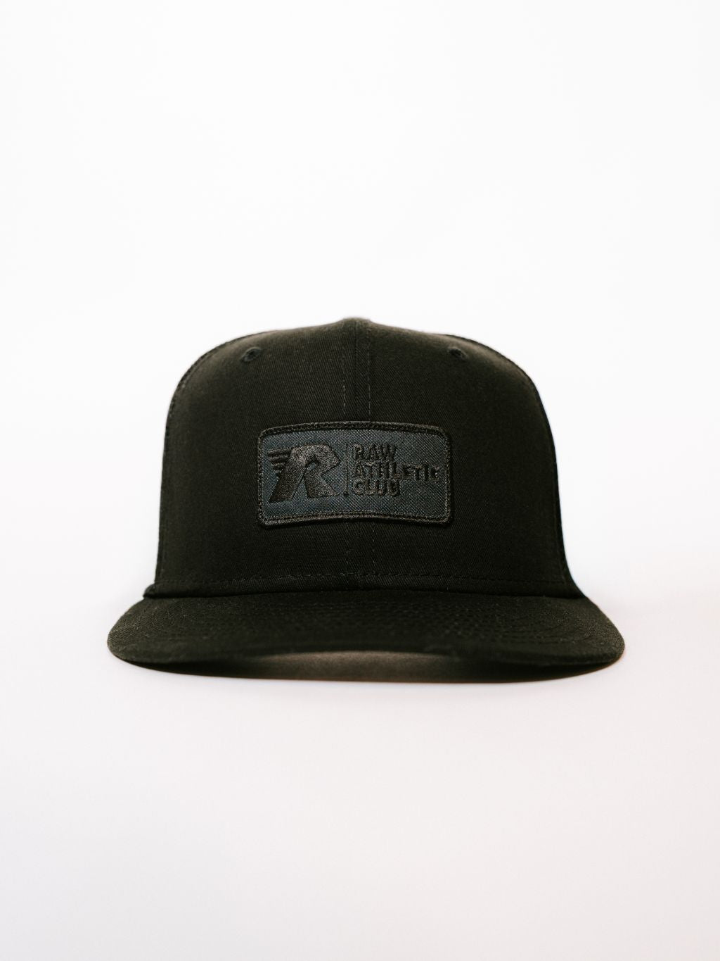 BLACK PATCH MESH SNAPBACK